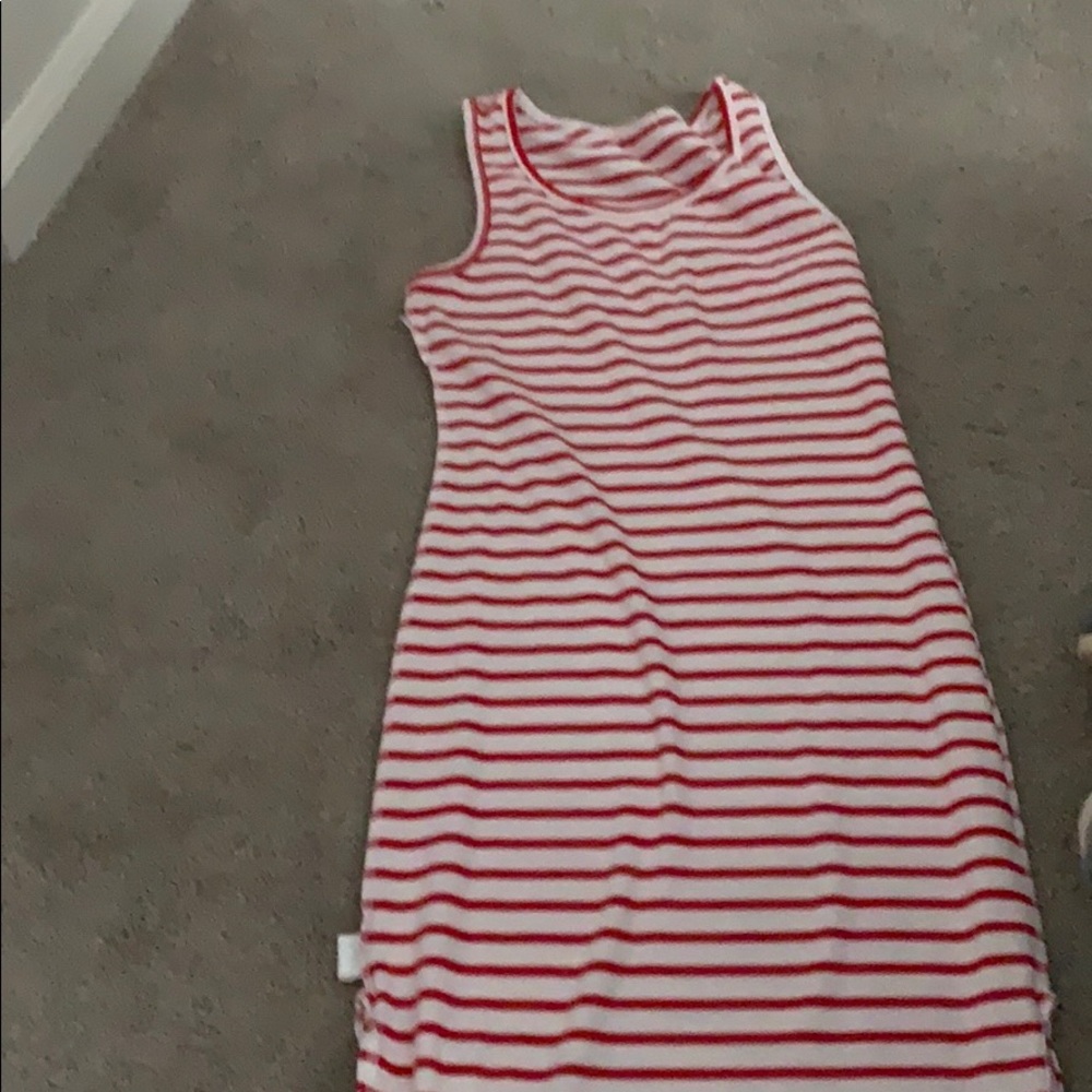 Stripped nice fitting dress